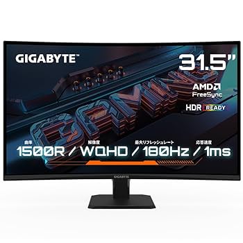 Amazon.co.jp: GIGABYTE ゲーミングモニター 31.5インチ QHD